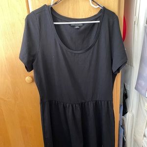 Black Skater / T Shirt Dress